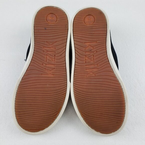 Kizik Irvine Knit Sneaker Women 6.5 Black Hands Free Casual Slip On Lace Up Shoe - Picture 11 of 12